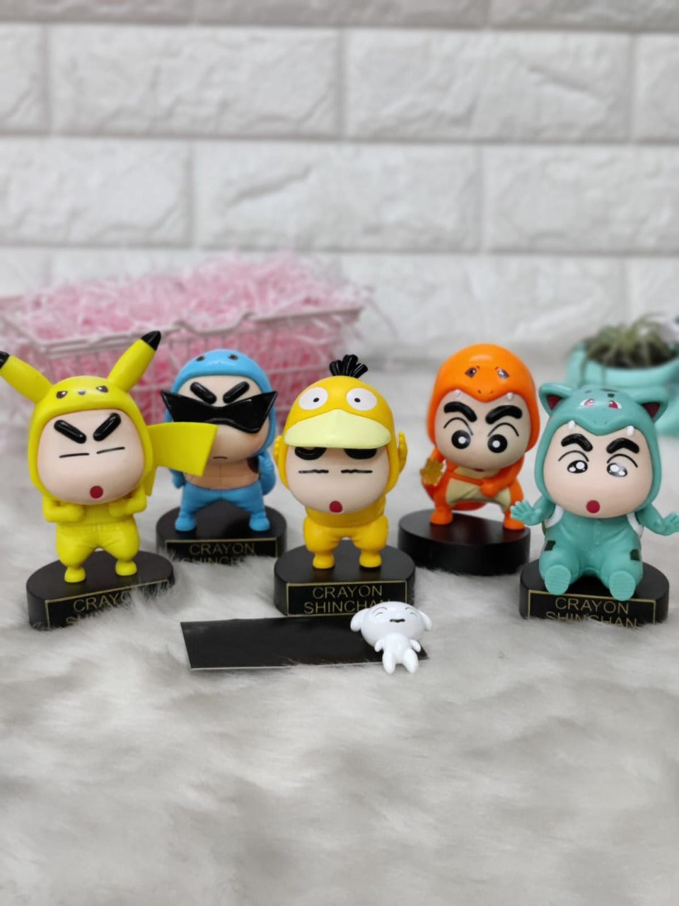 Shinchan Figure Set of 5 -cosplay Version