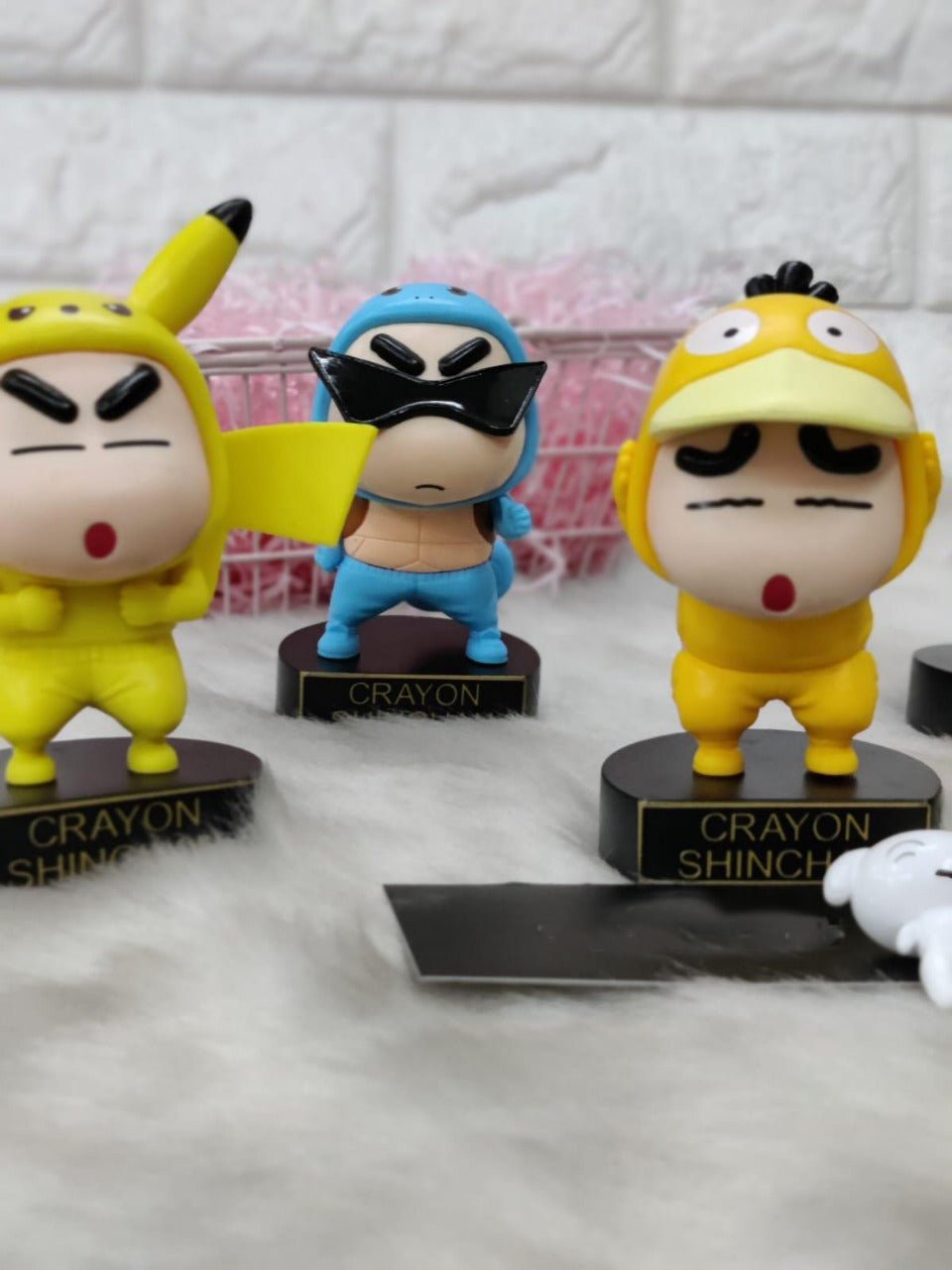 Shinchan Figure Set of 5 -cosplay Version