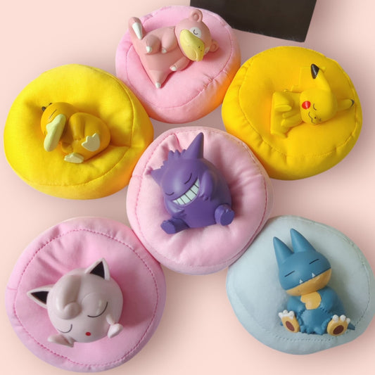 Cute Sleeping Bean Bag Figures (Set of 6)