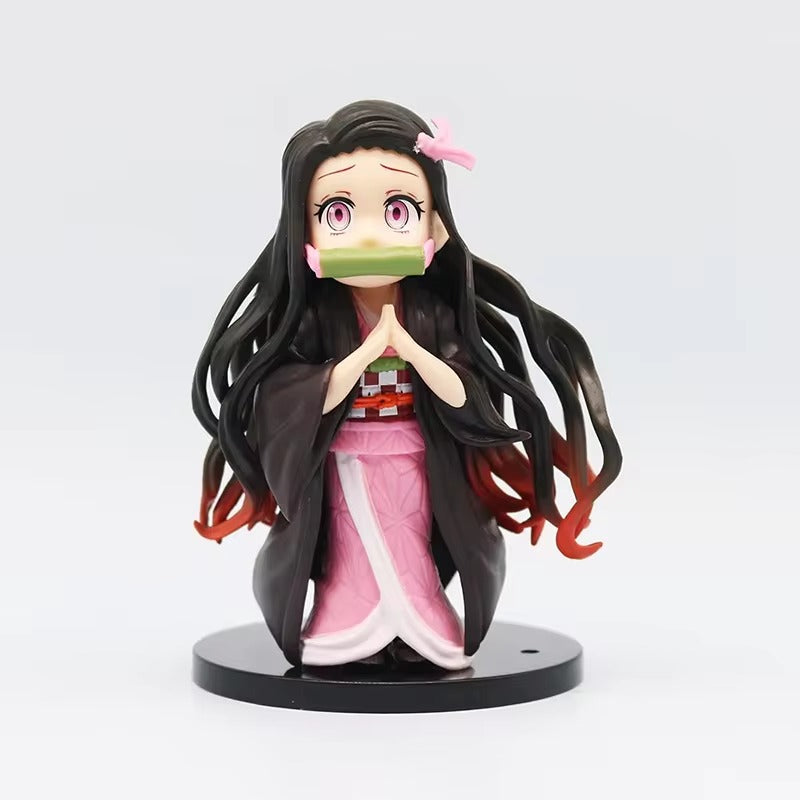 Demon Slayer Nezuko Figure Set of 6 - 10 cm