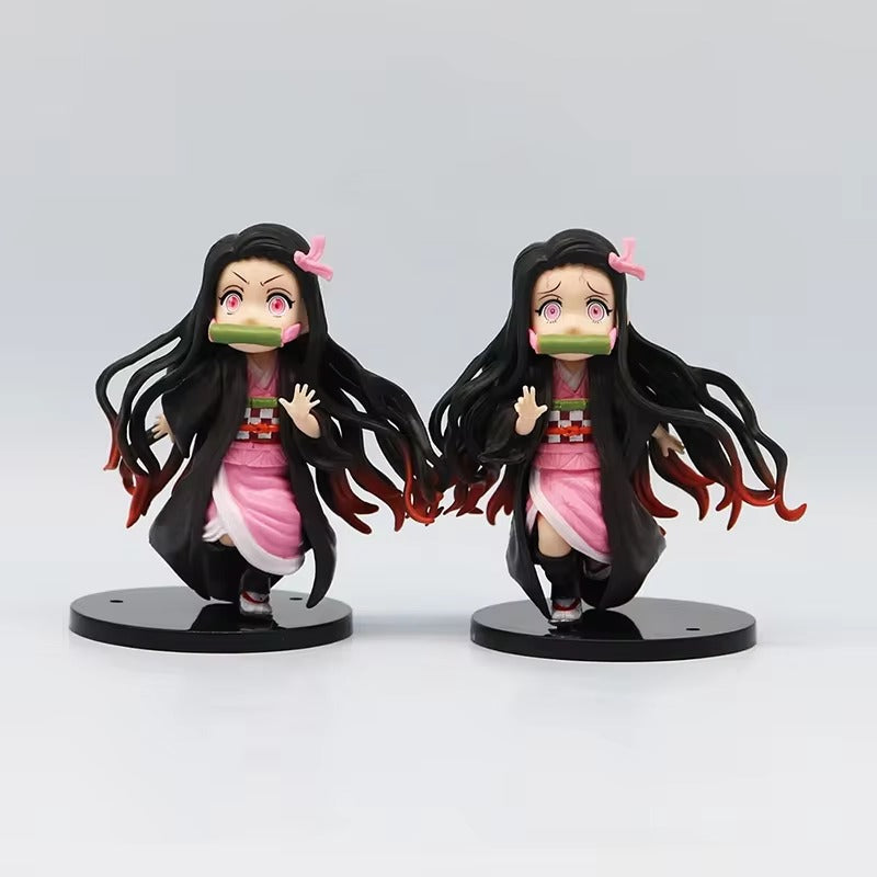 Demon Slayer Nezuko Figure Set of 6 - 10 cm