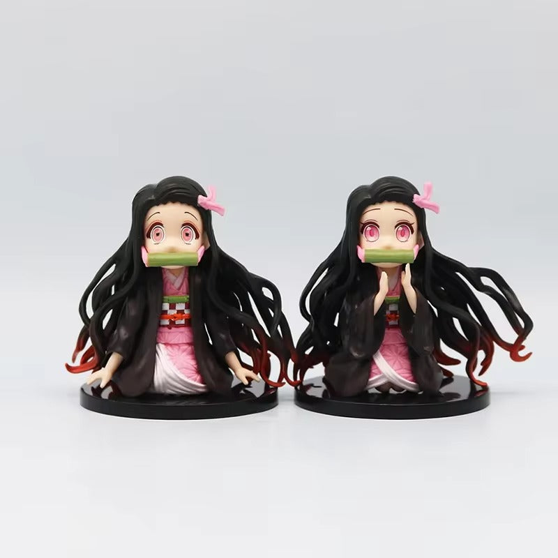 Demon Slayer Nezuko Figure Set of 6 - 10 cm