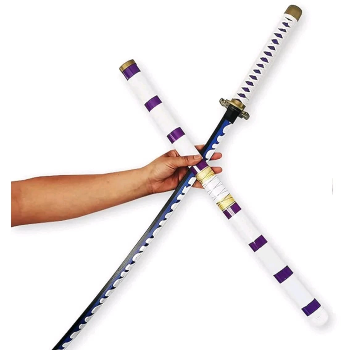 Luffy Cursed Wooden Katana Sword - 104 cm (Cod Not Allowed This Product) - Prepaid Orders Only