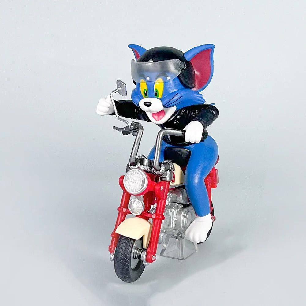 Tom And Jerry Motorcycle Figure Set of 2