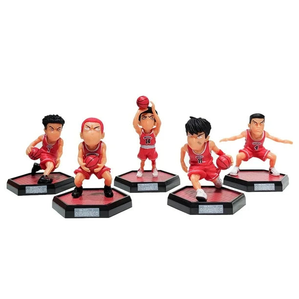 Slam Dunk Figures (Set of 6)