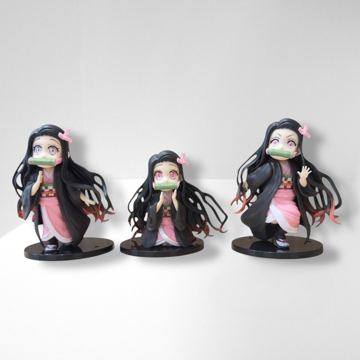 Demon Slayer Nezuko Figure Set of 6 - 10 cm