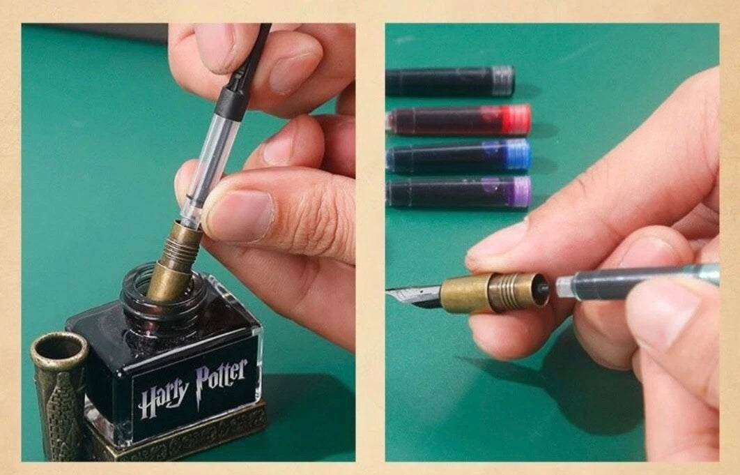 Harry Potter Collectable Pen Set - 15 Pcs - Random Set Will Be Provided