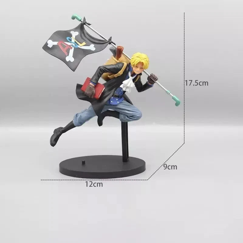 One Piece Sabo Backpack Figure