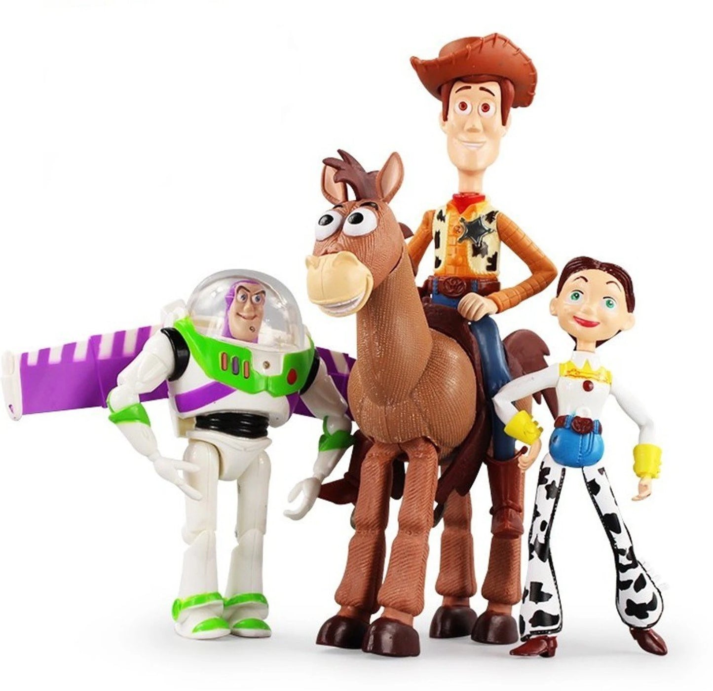 Toy Story Action Figure Set | Woody, Buzz & Jessie Collectible Toy Figures for Kids