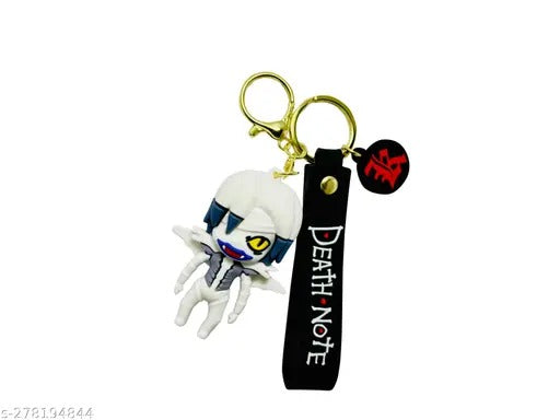 Death Note Rem Silicon Keychain with Bag Charm and Strap
