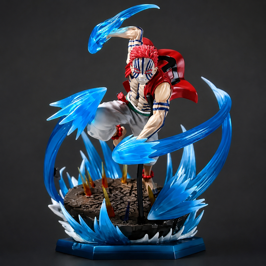 Demon Slayer Akaza Action Figure Statue Anime Collectible Model