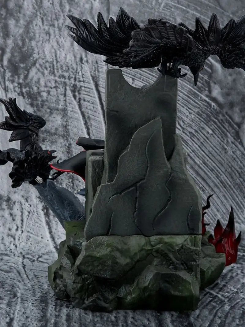 Naruto Itachi Uchiha Crow Dominion Throne Figure - 35 CM