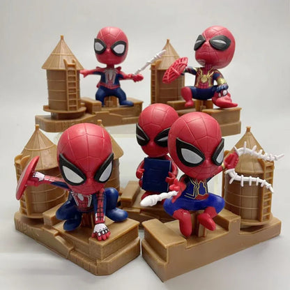 Spiderman Set of 5 Action Figures