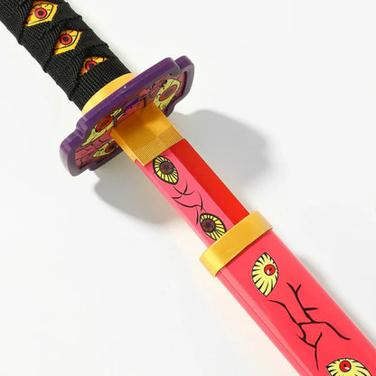 Demon Slayer Kokushibou LED Katana Sword With USB Cable (No COD Allowed On This Product) - Prepaid Orders Only