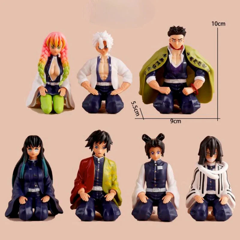 Demon Slayer Action Figure Set of 6