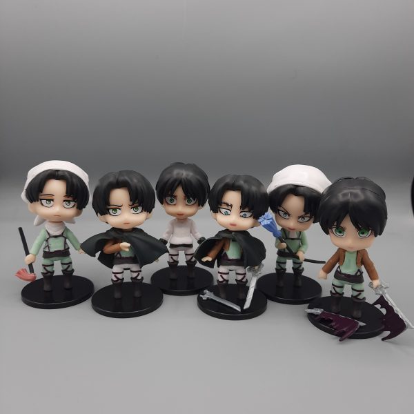 Anime AOT figure set of 6