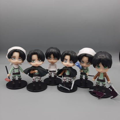 Anime AOT figure set of 6