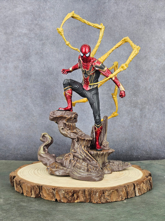 Iron Spider Action Figure Statue – Premium Superhero Collectible