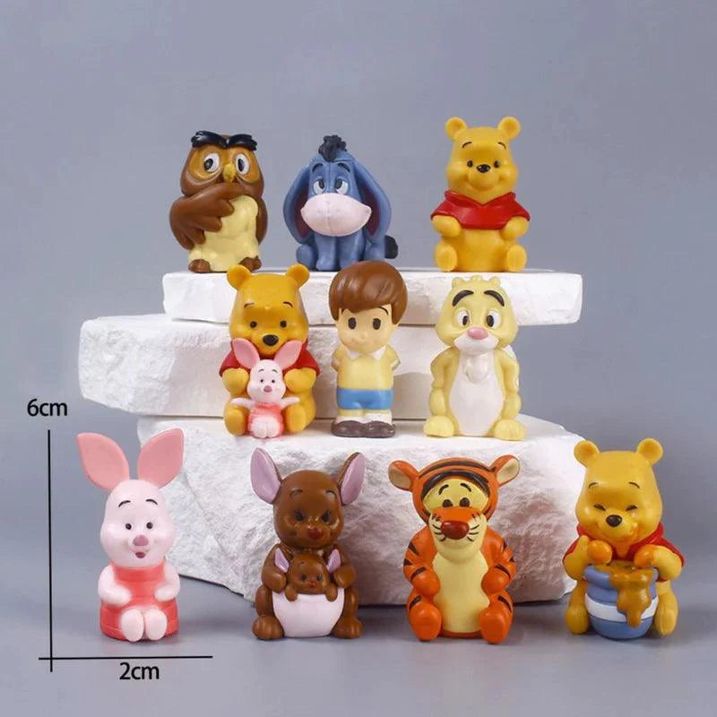 Cute Cartoon Figures (Set of 10)