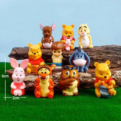 Cute Cartoon Figures (Set of 10)
