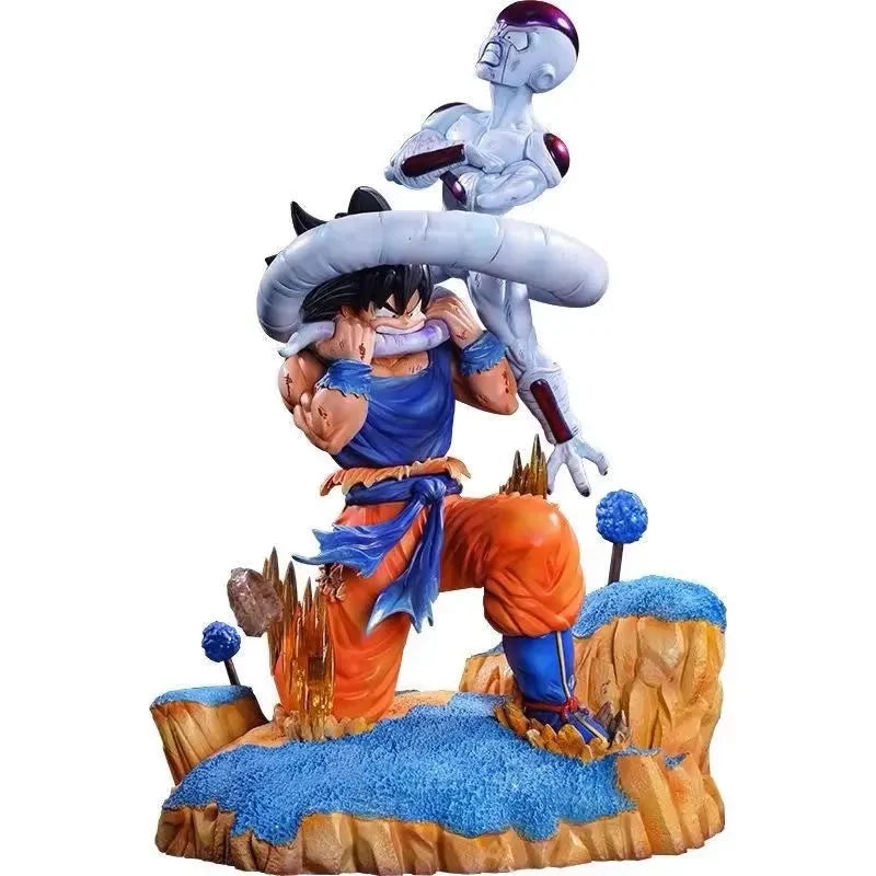 Dragon Ball Z Anime Goku Bites Frieza Tail Collectable Action Figure 25cm