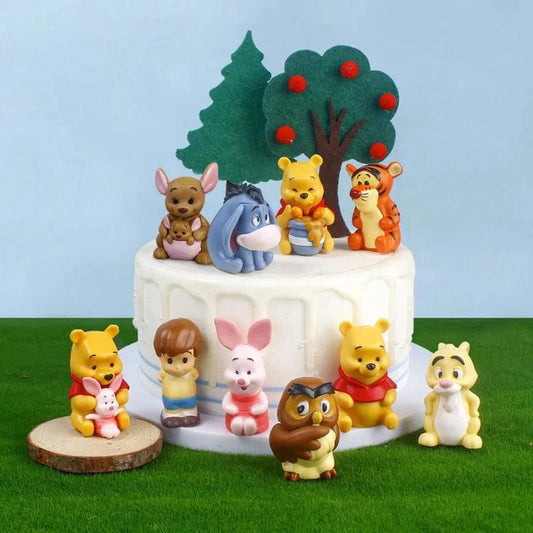 Cute Cartoon Figures (Set of 10)