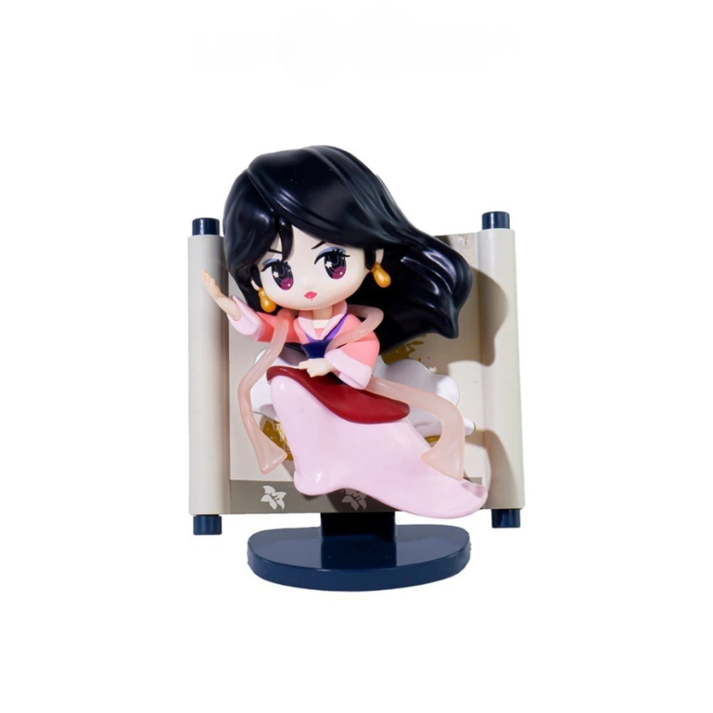 Fantasy Princess Decorative Desk Figurine Set – Mini Display Collection (6 Designs)