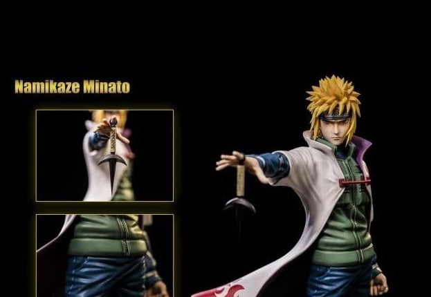 Namikaze Minato Statue PVC Figures Toys Anime Minato.