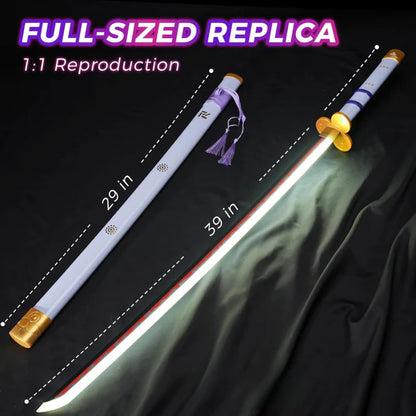 One Piece Roronoa Zoro LED Katana Sword With USB Cable (No COD Allowed On This Product) - Prepaid Orders Only