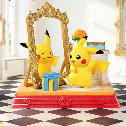 Cute Electric Hero & Friends Mini Diorama Figure Set – 6 Piece Premium PVC Display Collection