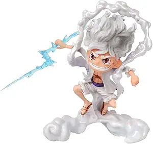 One Piece Monkey D' Luffy Gear 5 Sun God Nika - 15 cm Figure