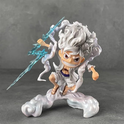 One Piece Monkey D' Luffy Gear 5 Sun God Nika - 15 cm Figure