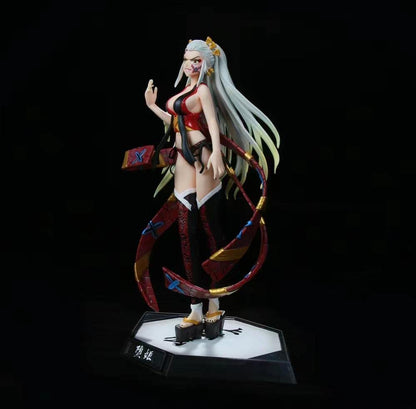 Demon Slayer Kimetsu no Yaiba - Daki Upper Moon Six Demon Action Figure | PVC Villain Brother Sister Anime Figurine Collectible Model Toy - 30 Cms