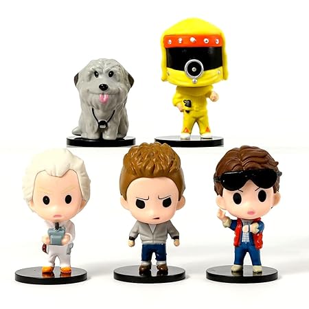 Cute Cartoon Anime Figures (Set of 5)
