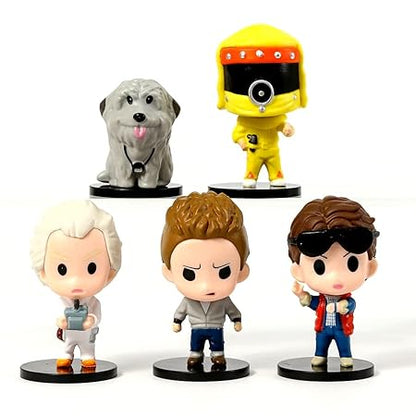 Cute Cartoon Anime Figures (Set of 5)