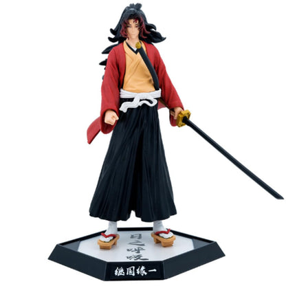 Demon Slayer Yoriichi Tsugikuni Action Figure Height - 30CM (Big Size) Anime Figurine Collectible PVC Multicolour (Big Red Demon Slayer)