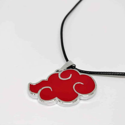 Naruto Inspired Akatsuki Red Cloud Pendant Necklace For Boys Men and Women