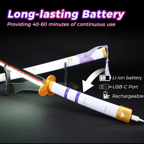 One Piece Roronoa Zoro LED Katana Sword With USB Cable (No COD Allowed On This Product) - Prepaid Orders Only