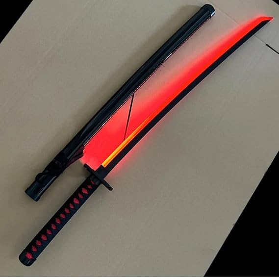 Bleach Ichigo Zangetsu LED Katana Sword With USB Cable (No COD Allowed On This Product) - Prepaid Orders Only