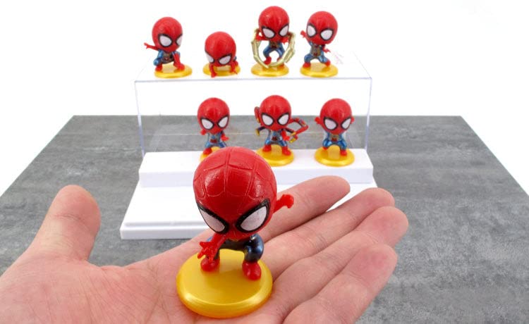 Spidey - Set of 8 Figures - Action Figure (Small) | Cake Toppers