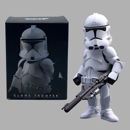 Star Wars Clone Trooper (Phase II) Collectible 6-Inch Hybrid Metal Figure – Premium Action Figure with Accessories