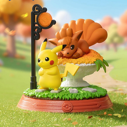 Cute Electric Hero & Friends Mini Diorama Figure Set – 6 Piece Premium PVC Display Collection