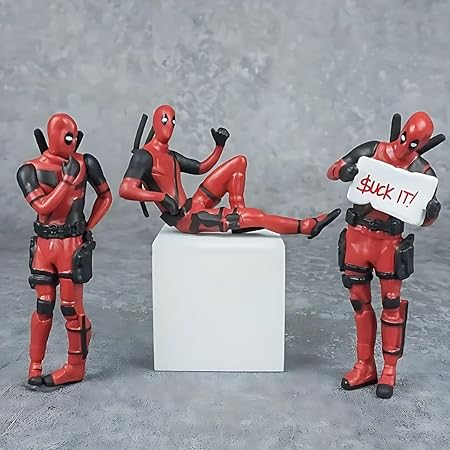 Deadpool Figure Set Of 3