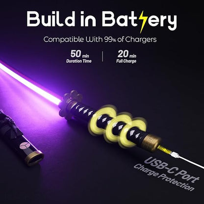One Piece Shusui Roronoa Zoro LED Katana Sword With USB Cable (No COD Allowed On This Product) - Prepaid Orders Only