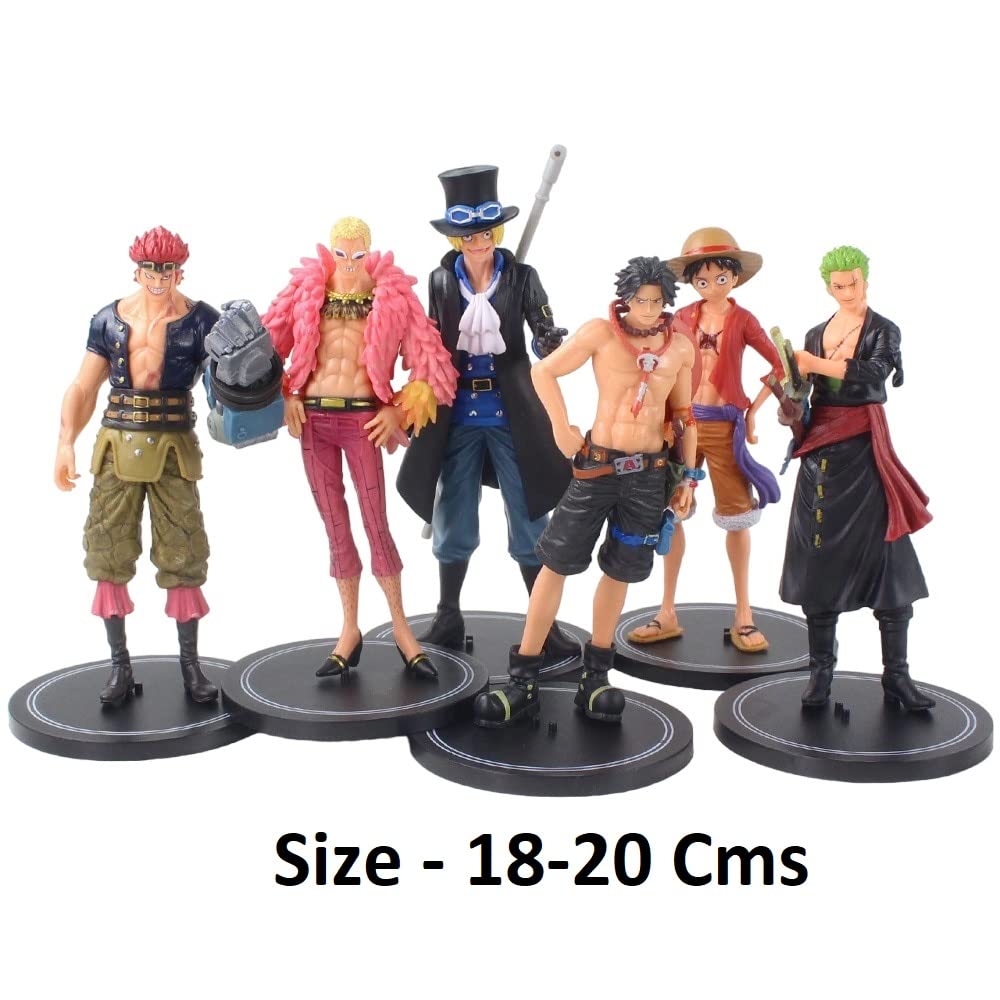 One Piece Pirates Figure Set of 6
