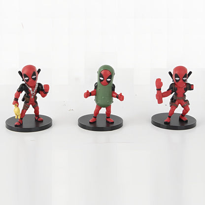 Marvel Deadpool Figure Set Of 6