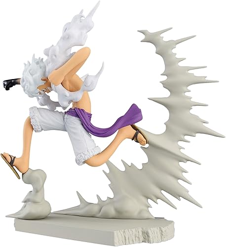 One Piece Monkey D' Luffy Gear 5 Sun God Nika - 7.11 cm Figure