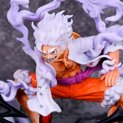 One Piece Monkey D' Luffy Gear 5 Sun God Nika - 20 cm Figure