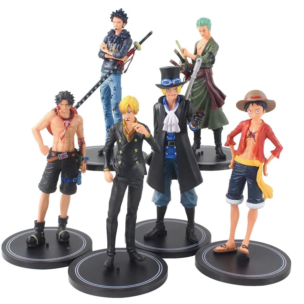 One Piece Pirates Figure Set of 6