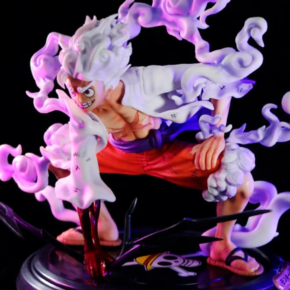 One Piece Monkey D' Luffy Gear 5 Sun God Nika - 20 cm Figure